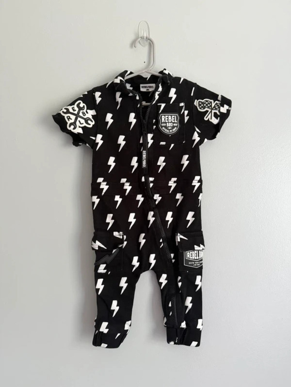 Rebel Bro Jagger Mechanic Jumpsuit 12-18M